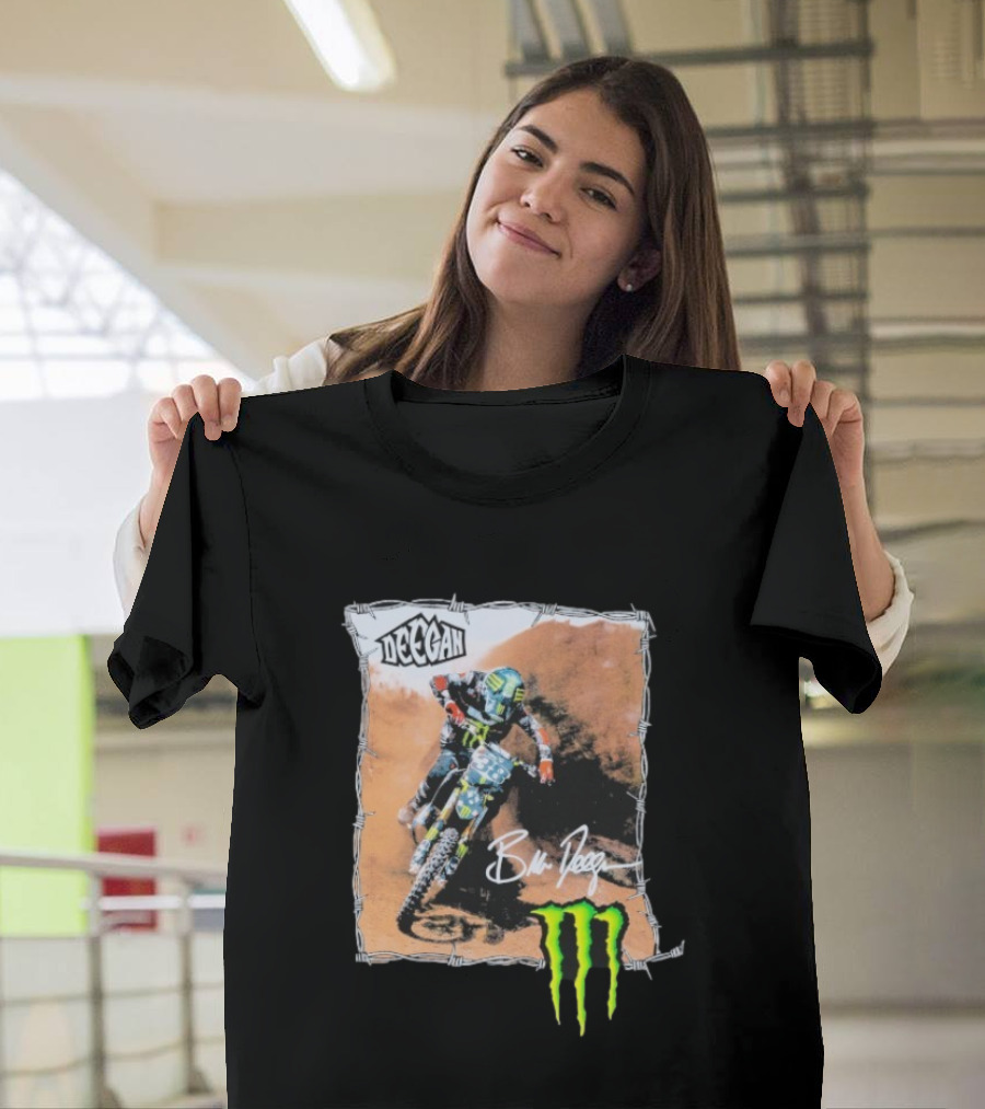 Deegan Monster Energy Motocross Barbed Wire T-Shirt