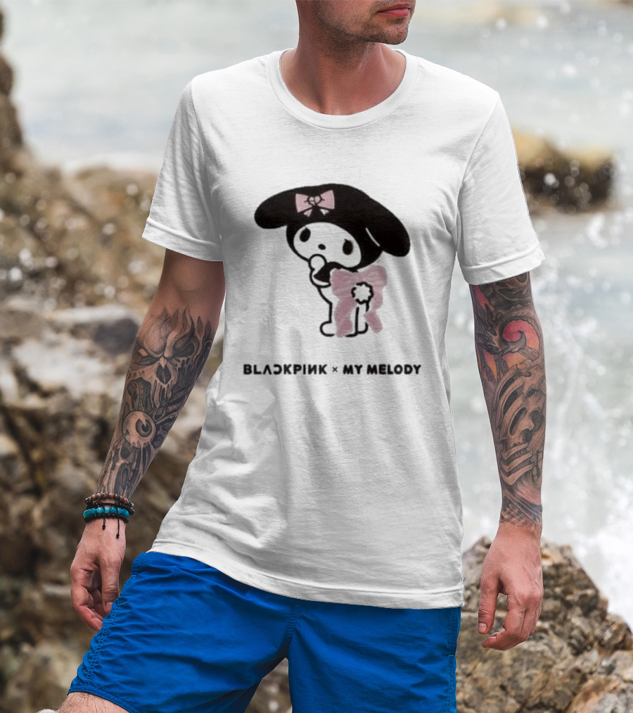 BLACKPINK X My Melody World Tour Tokyo January 2026 Sanrio Collaboration T-Shirt