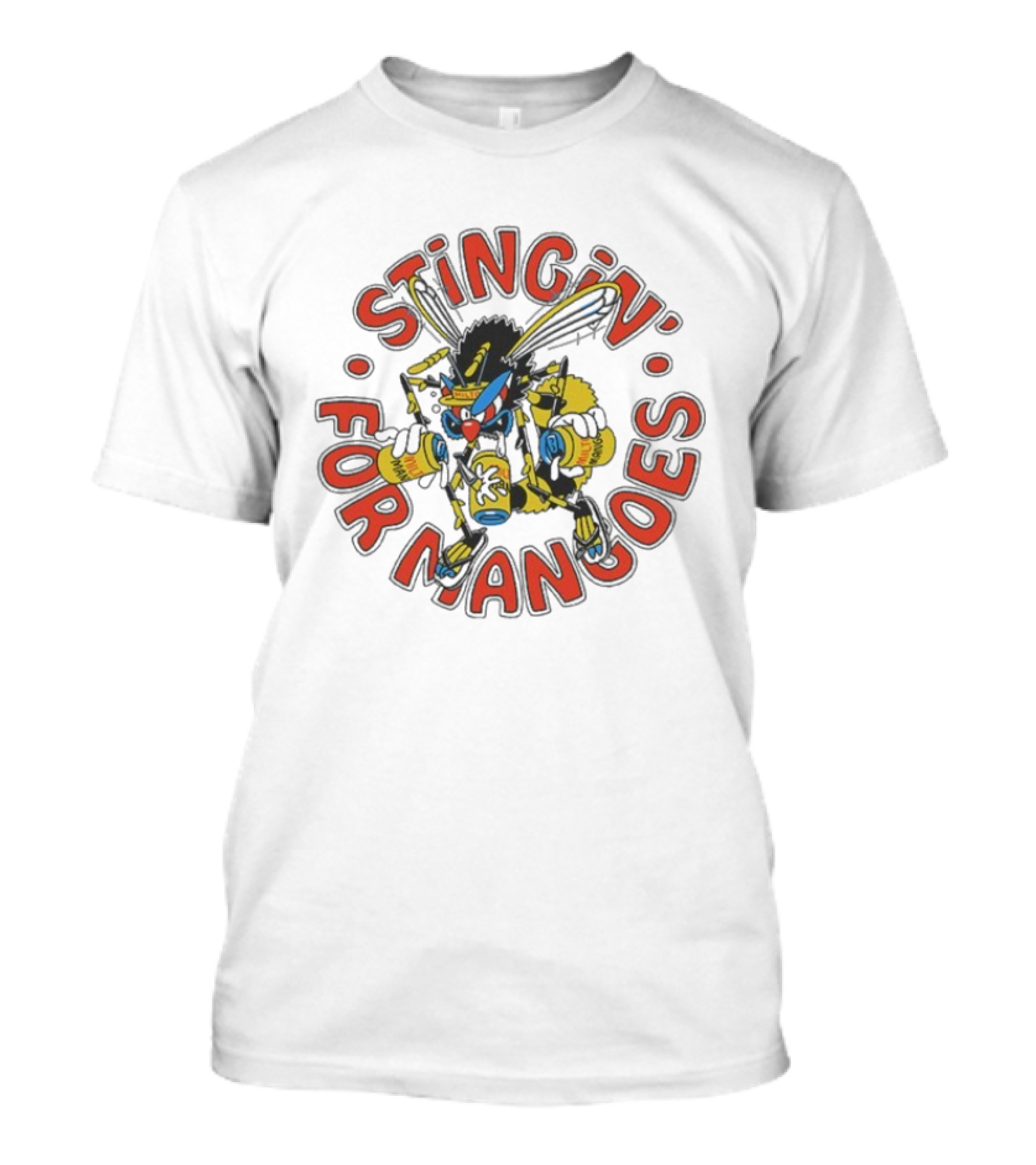 Stingin' For Mangoes Milton Mango Beer Can Bandit T-Shirt