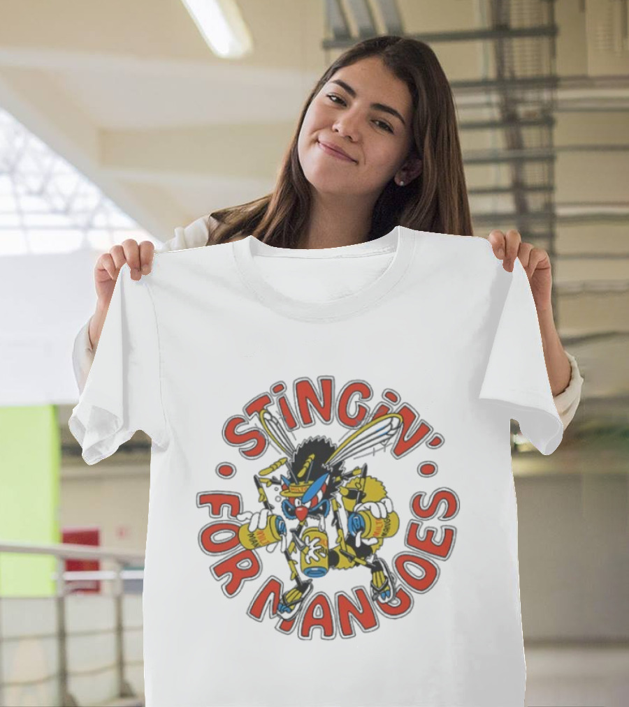 Stingin' For Mangoes Milton Mango Beer Can Bandit T-Shirt