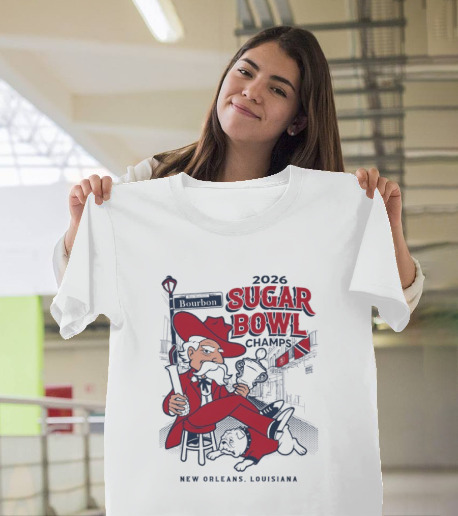 2026 Sugar Bowl Champs Ole Miss Rebels New Orleans Louisiana T-Shirt