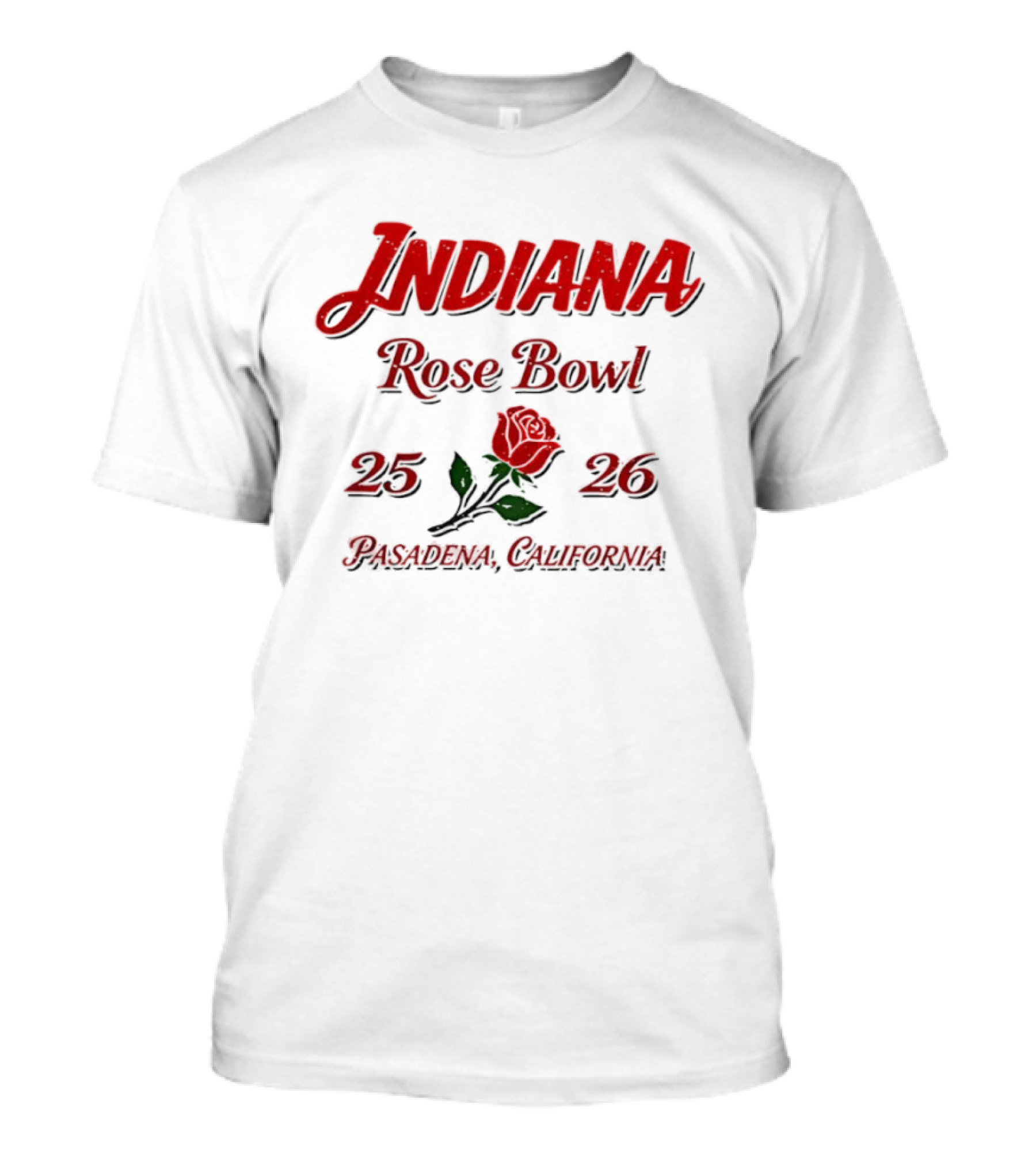 Indiana Rose Bowl 25 26 Pasadena California T-Shirt