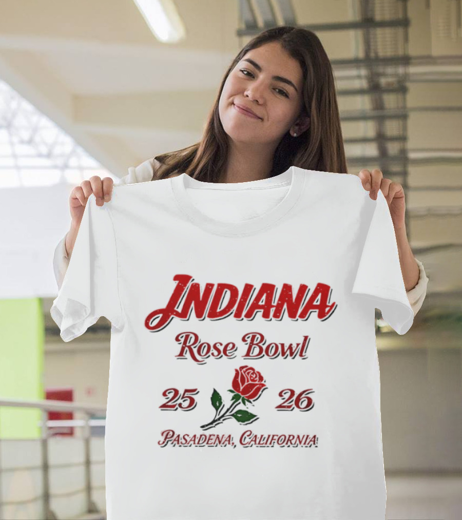 Indiana Rose Bowl 25 26 Pasadena California T-Shirt
