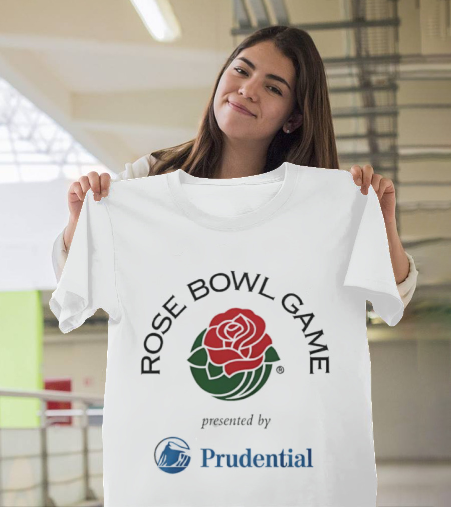 Rose Bowl Game Presented By Prudential Red Rose T-Shirt