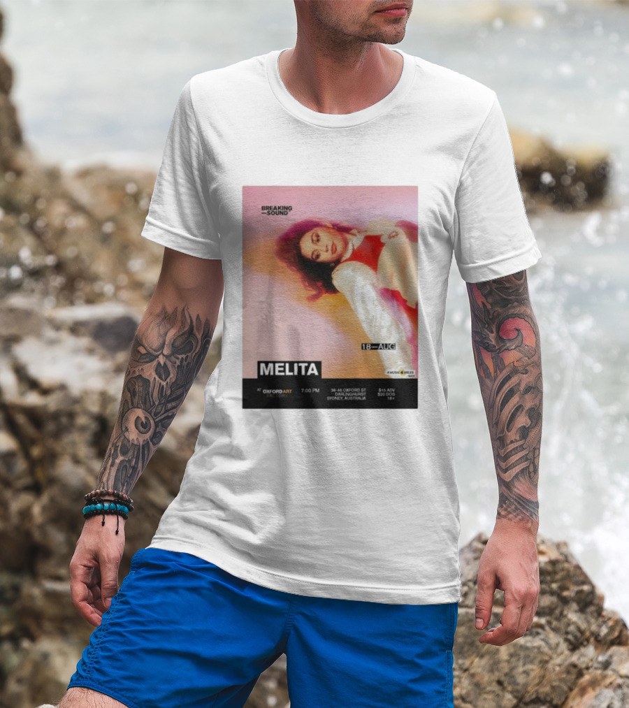 Melita Breaking Sound Oxford Art Darlinghurst Sydney Australia August 18 Event T-Shirt