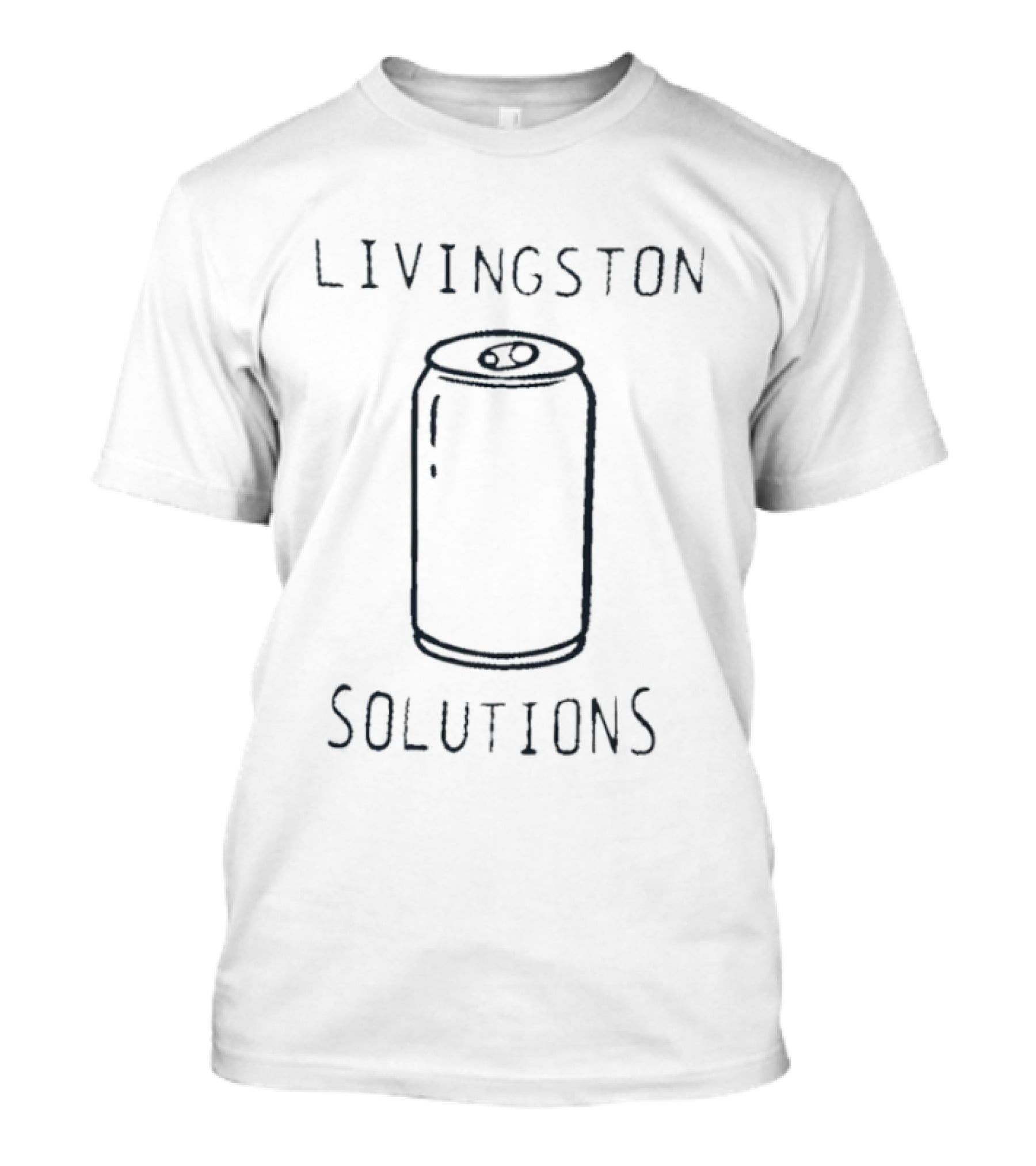 Livingston Solutions Can Of Beer T-Shirt