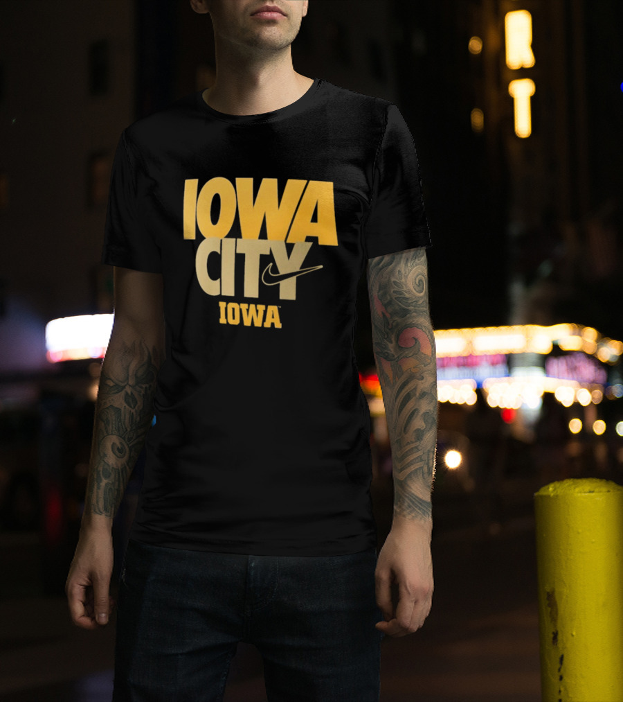 Iowa City Nike Iowa Hawkeyes T-Shirt