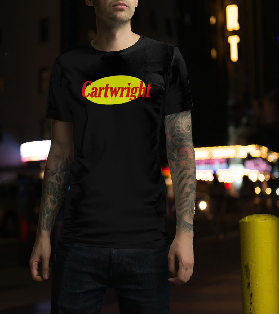 Cartwright Seinfeld Yellow Oval Iconic T-Shirt