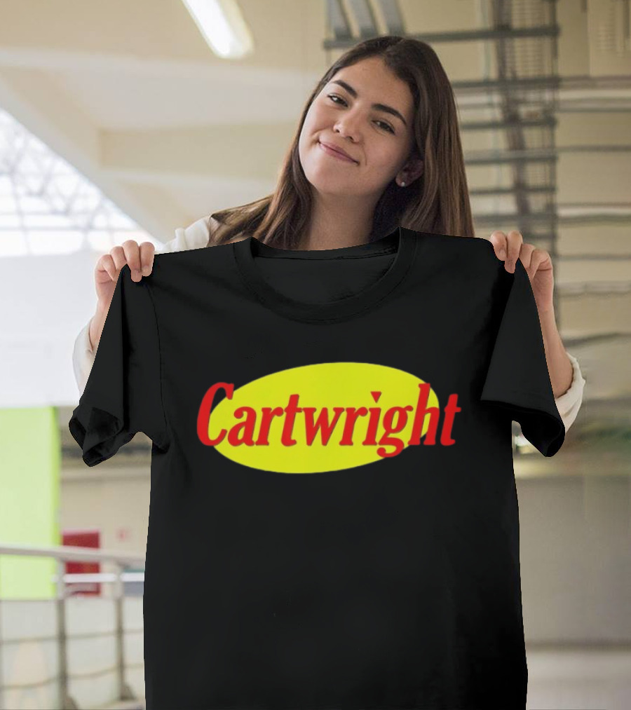 Cartwright Seinfeld Yellow Oval Iconic T-Shirt