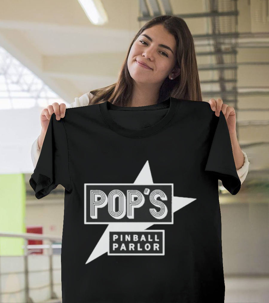 Pop’s Pinball Parlor Logo T-Shirt