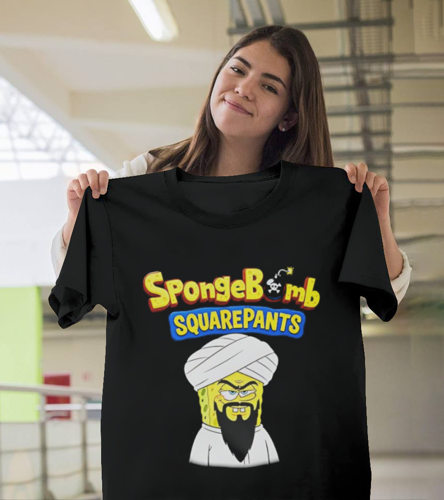 Squarepants Osama Bin Laden Sponge T-Shirt
