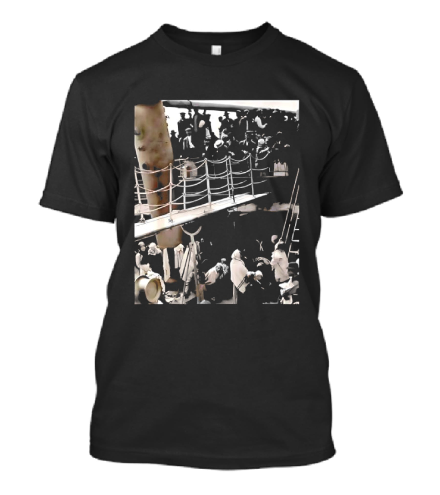 The Steerage Alfred Stieglitz Iconic Photographic Image Steamship Passengers 20th Century T-Shirt