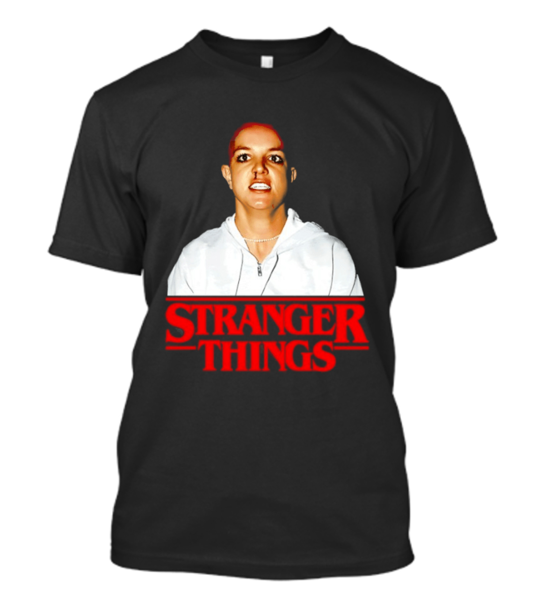 Britney Spears Stranger Things Pop Culture T-Shirt