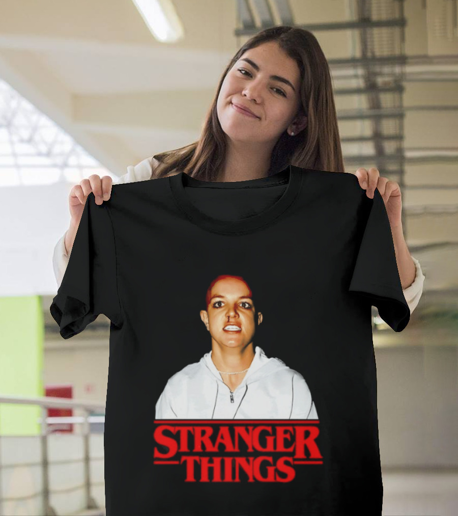 Britney Spears Stranger Things Pop Culture T-Shirt