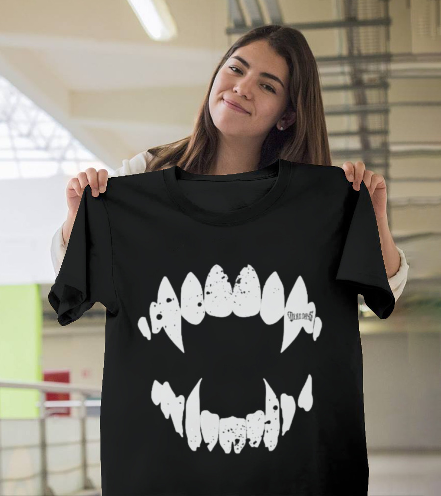 Dead Days Teeth Graphic Mouth T-Shirt