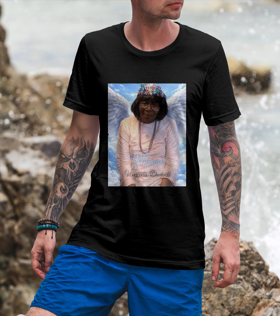 Mama Virginia Dorsett Angel Wings Celebration T-Shirt