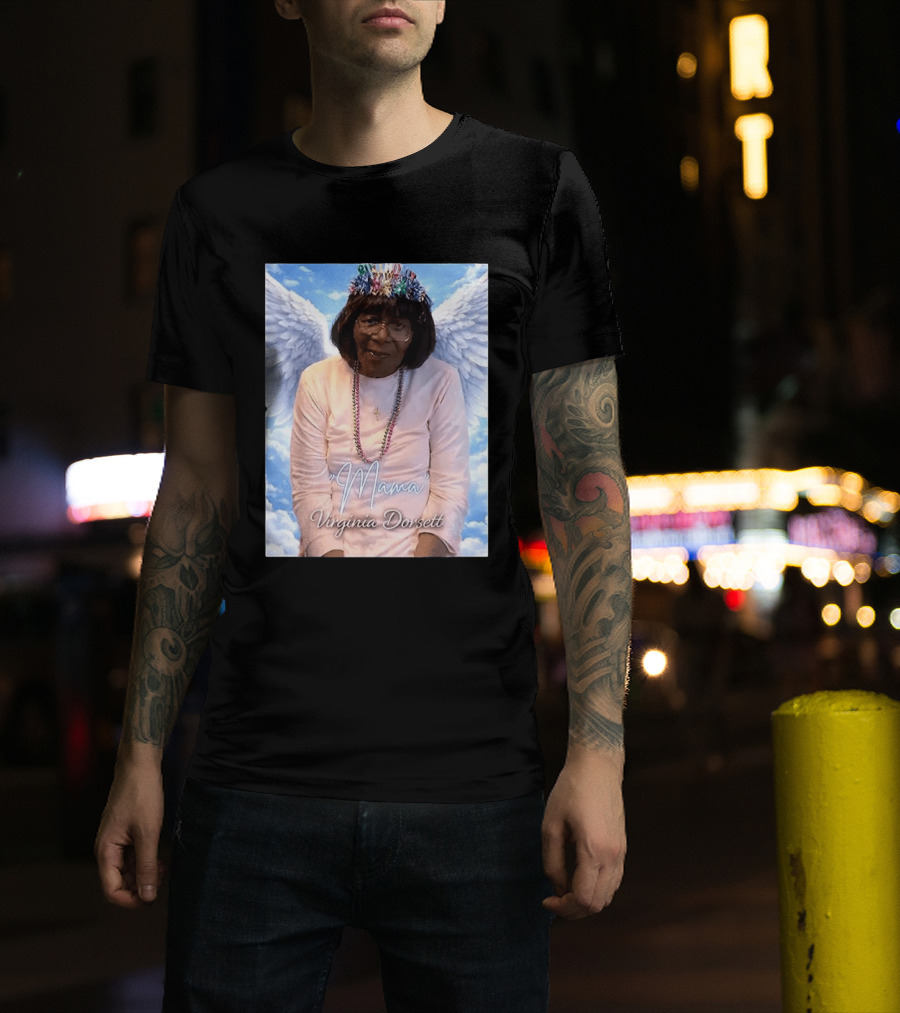 Mama Virginia Dorsett Angel Wings Celebration T-Shirt