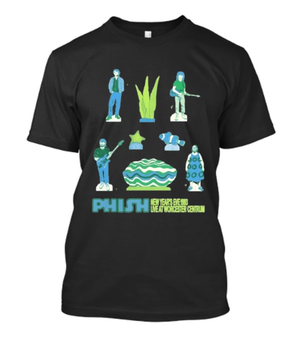 Phish New Year’s Eve 1993 Live At Worcester Centrum T-Shirt