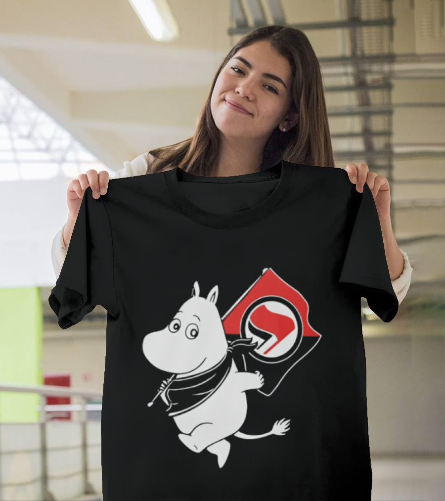 Tom Morello Antifa Moomin Anti Fascist T-Shirt