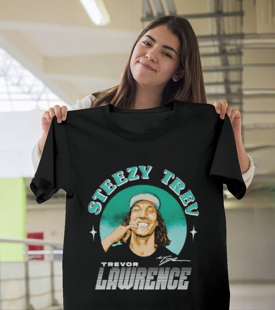 Steezy Trev Trevor Lawrence Signature Jacksonville T-Shirt