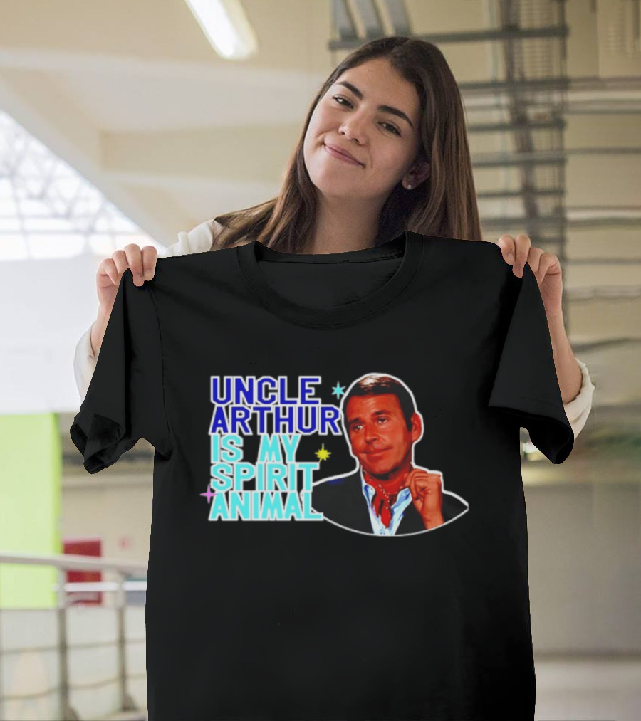 Uncle Arthur Is My Spirit Animal Bewitched Tribute Retro TV Fan Favorite T-Shirt