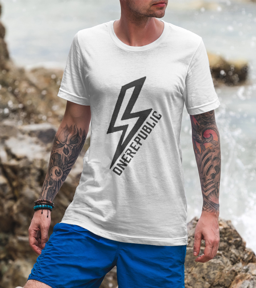 Onerepublic Lightning Bolt Tribute Fan T-Shirt