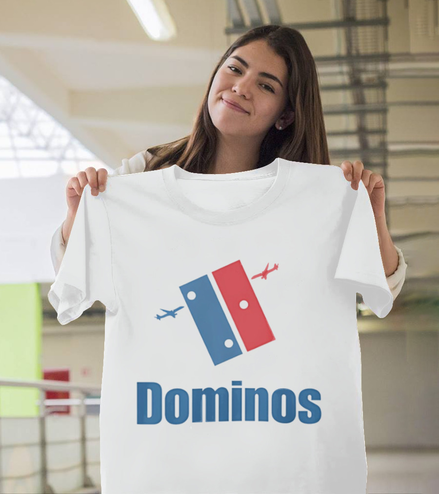 Dominos 9.11 Parody With Plane T-Shirt