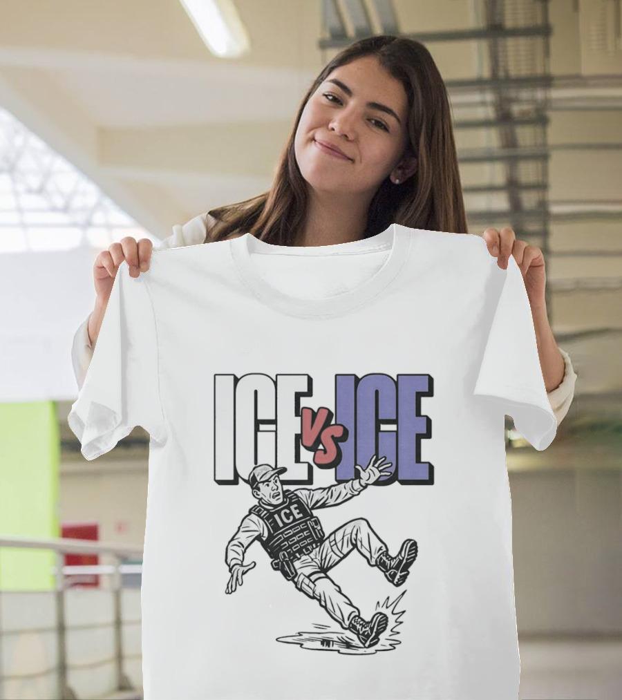 ICE Vs ICE 2026 Slippery Encounter T-Shirt