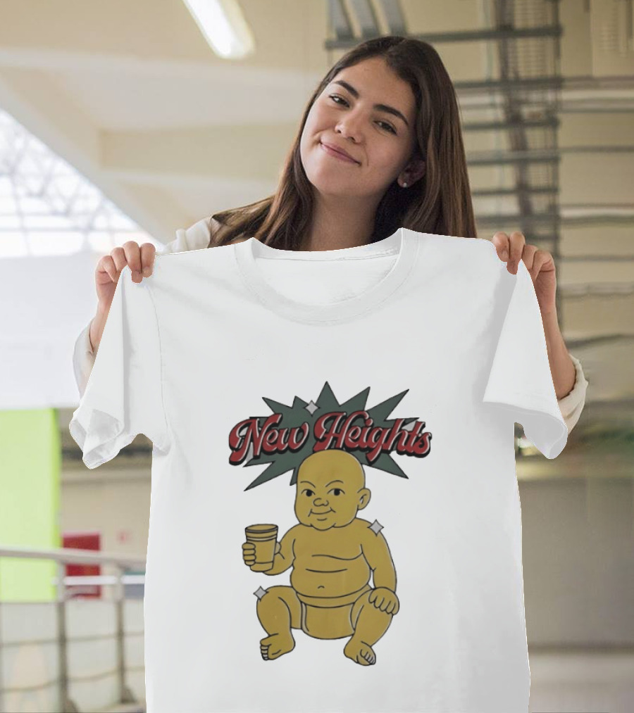 New Heights With Jason & Travis Kelce Lombaby T-Shirt