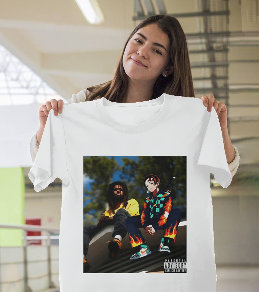 Forest Hills Scru Face Jean Tanjiro Kamado Parental Advisory Explicit Content T-Shirt