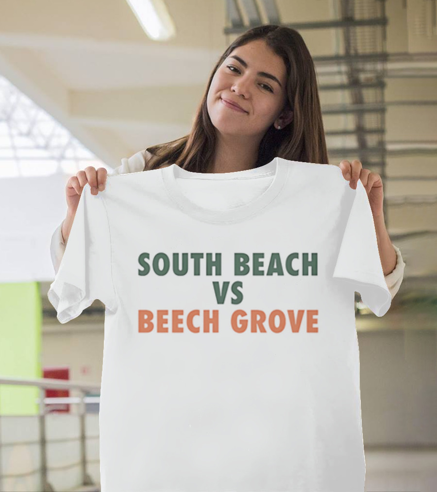 South Beach Vs Beech Grove Matchup Showdown T-Shirt
