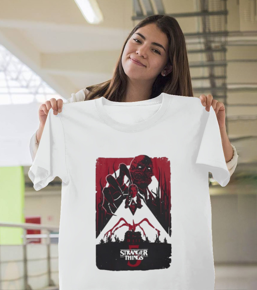 Stranger Things Season 5 Vecna Max Red T-Shirt