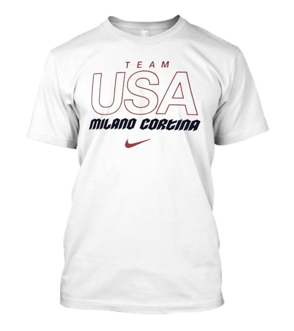 Team USA Milano Cortina 2026 Winter Olympics Nike T-Shirt