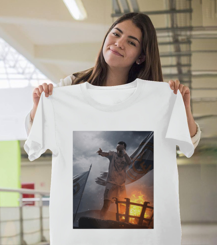 Vini Jr From Doubt To Destiny Real Madrid Football Legend T-Shirt