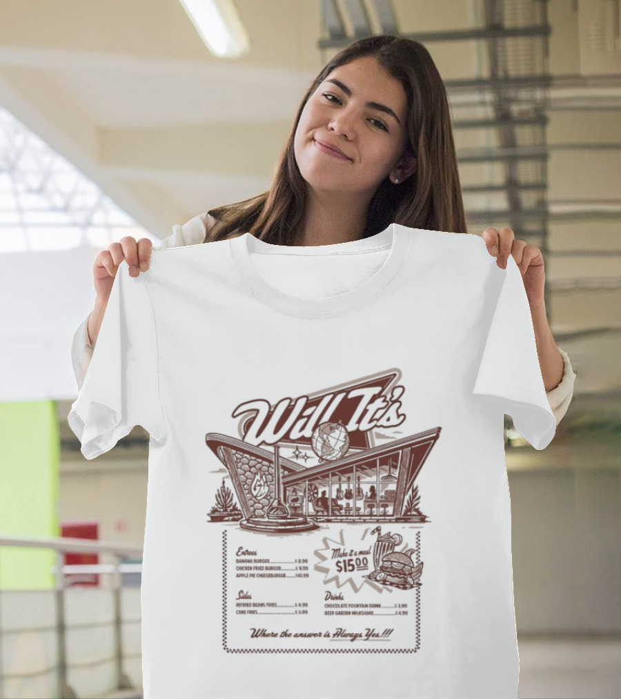 Will It's Where The Answer Is Always Yes Retro Nostalgia T-Shirt