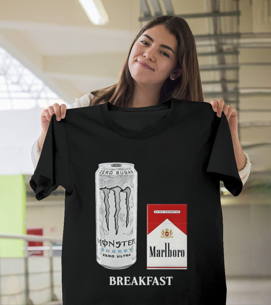 Monster Zero Ultra Marlboro Red Breakfast Combo T-Shirt