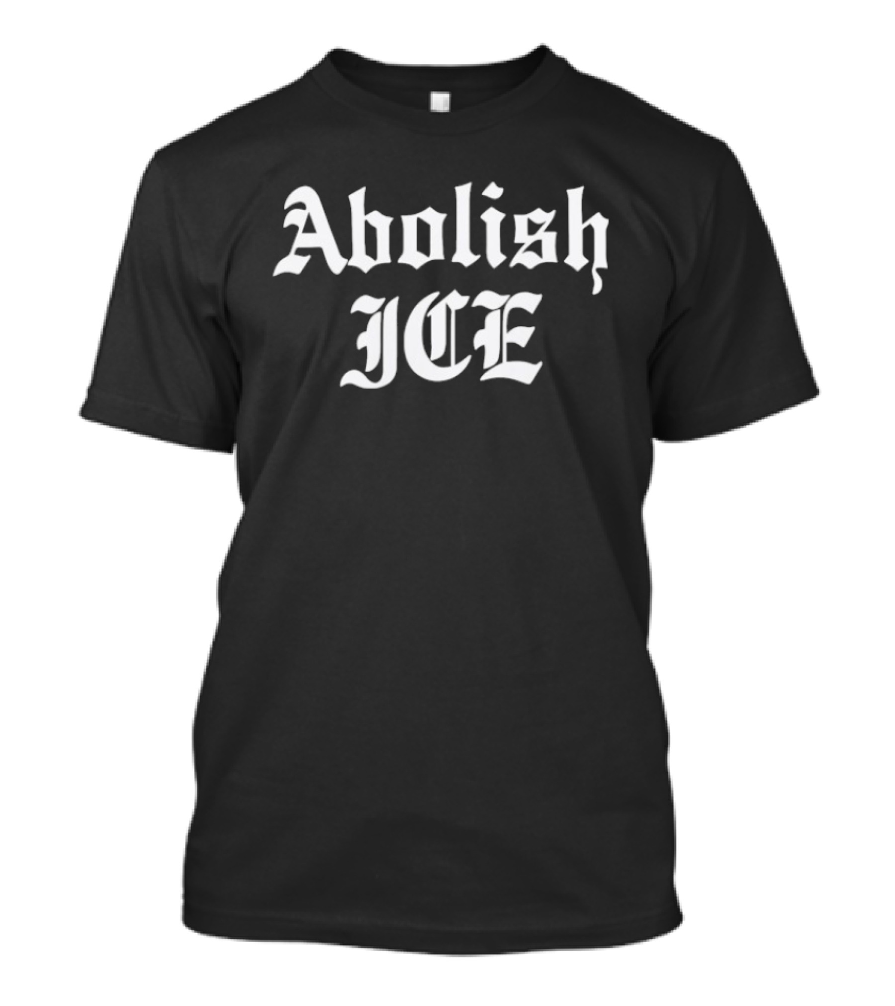 Brody King Abolish ICE Bold Gothic T-Shirt