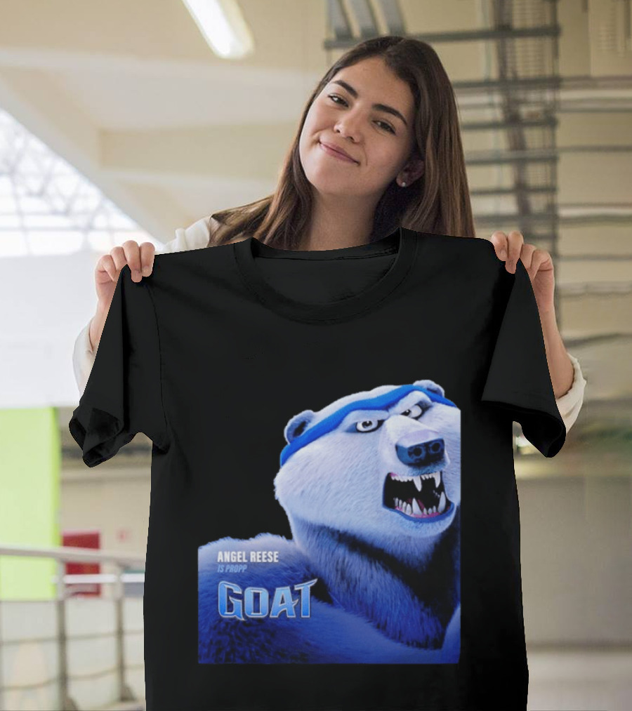 Angel Reese Goat Movie Propp Bear February 13 2026 T-Shirt