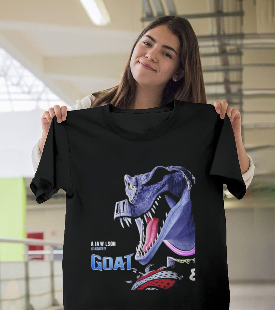 Aja Wilson Presents Goat Movie Kouyate Theatres February 13 2026 Dinosaur Monster T-Shirt
