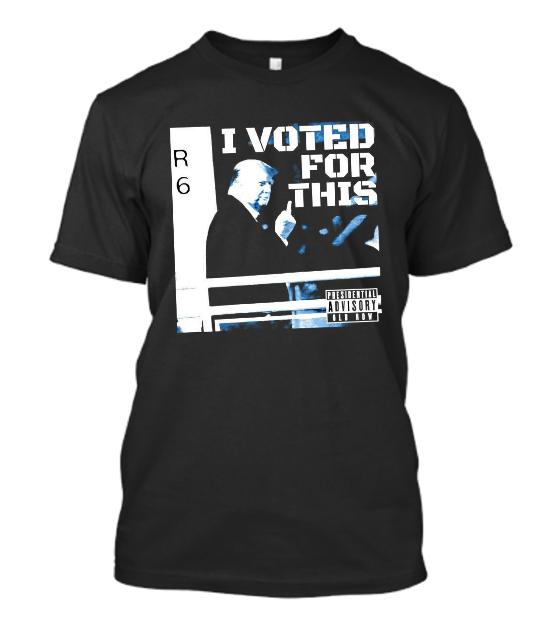 I Voted For This Trump Middle Finger T-Shirt