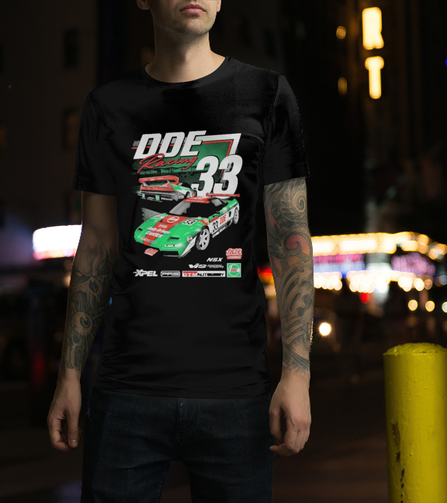 DDE Racing 33 NSX Legends XPEL PCS DTM Vossen Advan T-Shirt