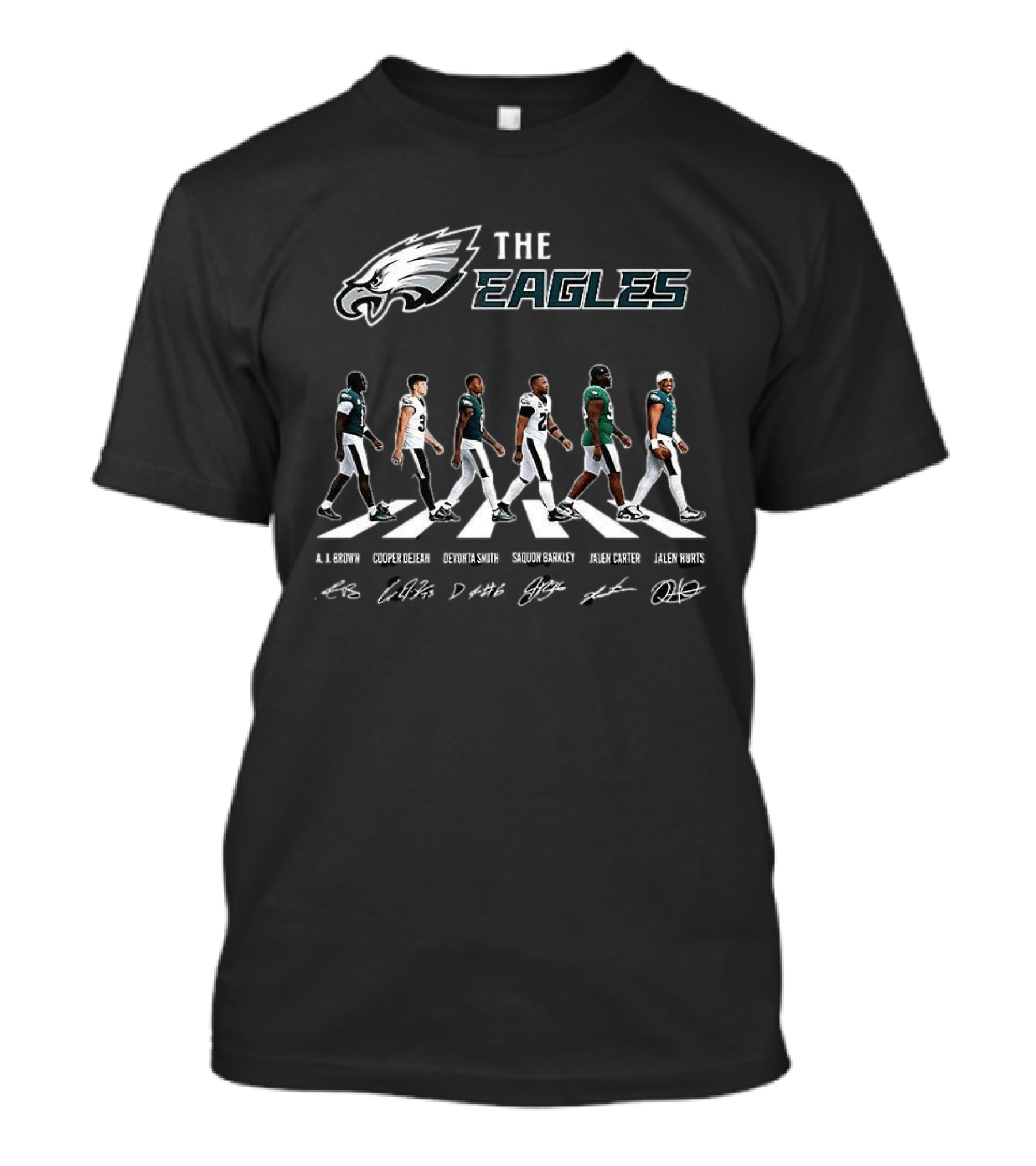 Eagles Team Show 2026 AJ Brown Cooper DeVonta Javon Jalen T-Shirt
