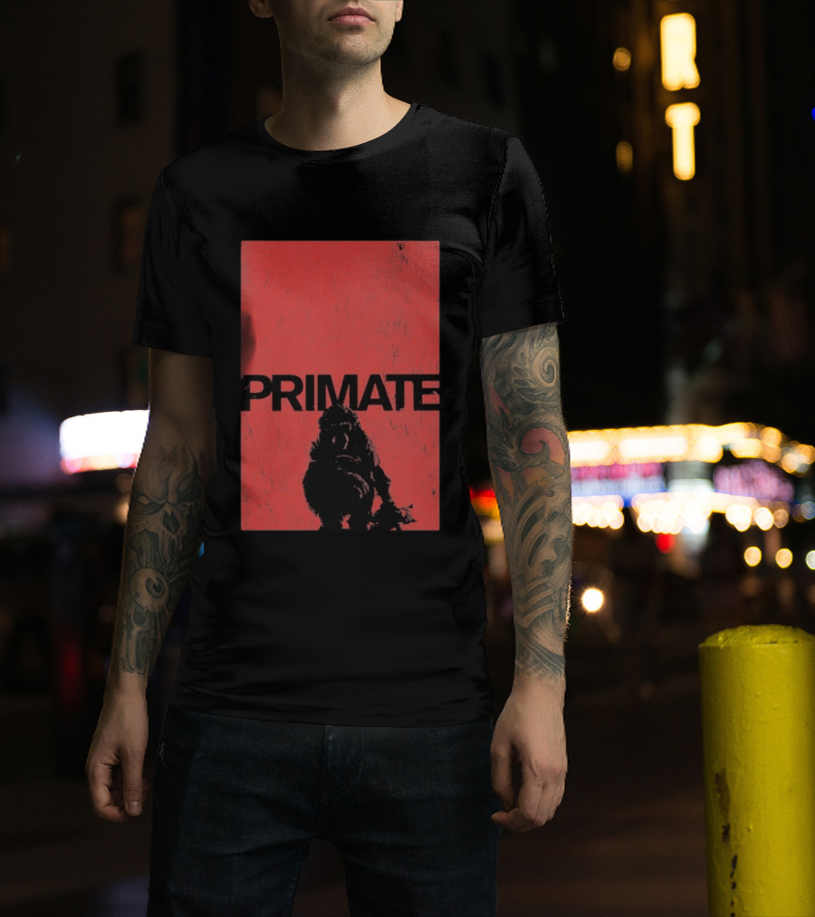 Primate Red Block T-Shirt