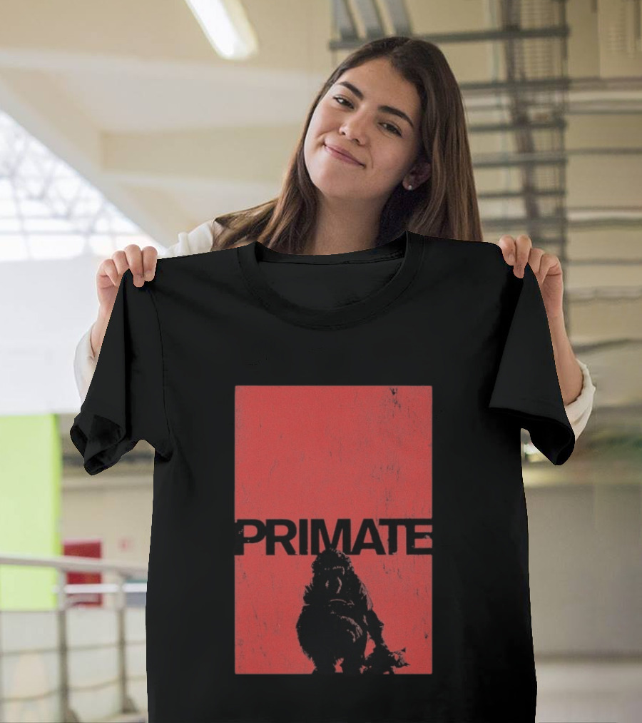 Primate Red Block T-Shirt