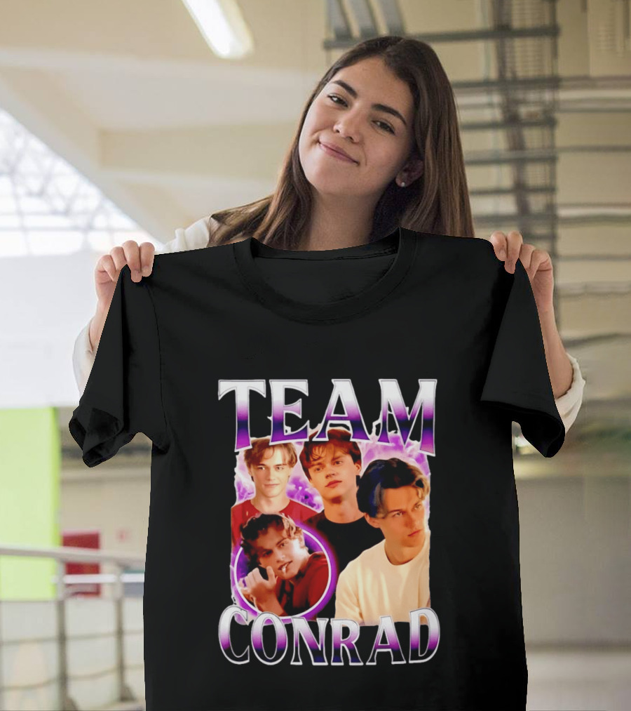 Team Conrad Fan Favorite Characters Collage 90s T-Shirt