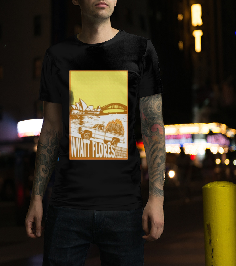 Wyatt Flores Sydney Opera House February 18 2026 Retro Truck Art New South Wales T-Shirt