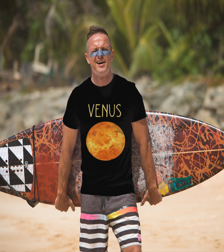 Venus Camiseta Planet Solar System T-Shirt