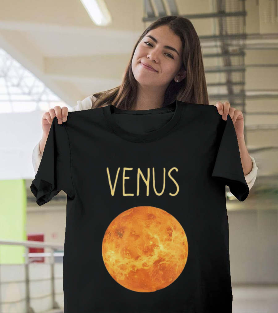 Venus Camiseta Planet Solar System T-Shirt