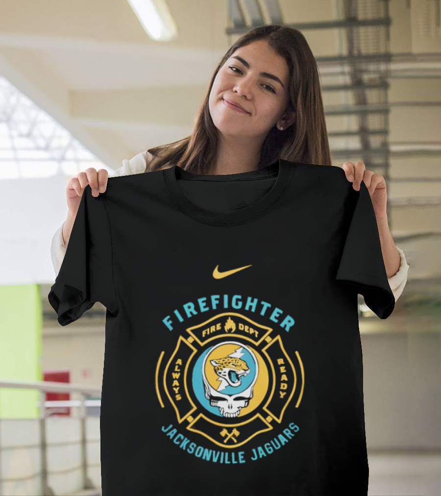 Jacksonville Jaguars Firefighter Nike Mashup T-Shirt
