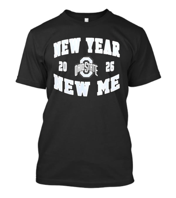 Ohio State Buckeyes New Year New Me 2026 T-Shirt